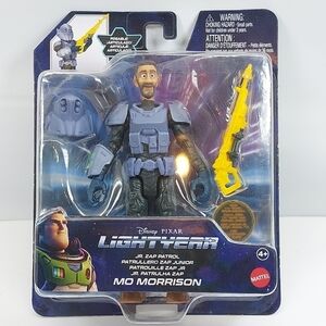 Mattel Disney Pixar's Lightyear Mo Morrison Articulated Figure Jr Zap Patrol NEW